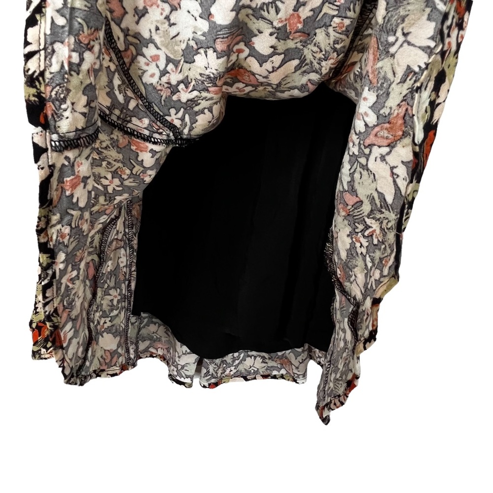 Free People Forget Me Not Floral Smocked Mini Dress - Picture 11 of 12
